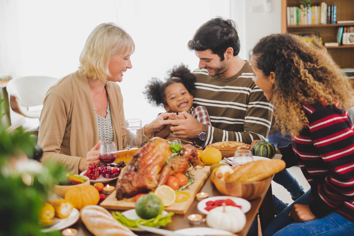5 Tips for a Nutritional Holiday Dinner a family enjoys a nutritional holiday dinner after learning nutritional dinner tips and the importance of nutritional therapy and wellness