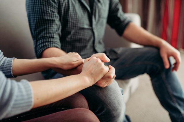 How Couple Counseling Could You Help During the Holidays two people take part in couples therapy in fort worth