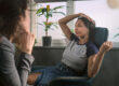 Woman talks to theraist about why opioids are addictive